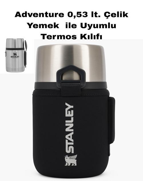 Stanleye 0.53 Lt. Adventure Çelik Yemek Termosu ile Uyumlu Omuz Askılı Termos Kılıfı