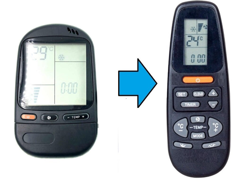 Airwell Emailair Electra RC3 RC4 RC7 Klima Kumandası