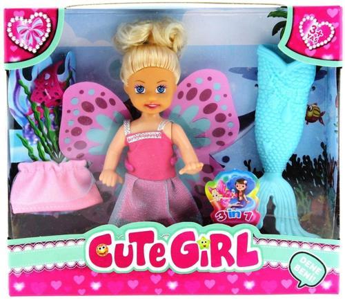 Cute Girl Mini Bebek Denizkızı Seti Kız Erkek Çocuk Oyuncak Eğitici Oyuncaklar