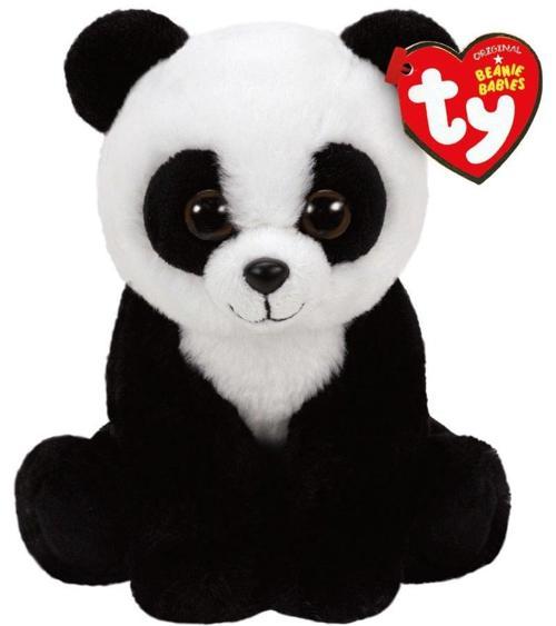 TY Beanie Babies Baboo Panda Peluş 15cm Kız Erkek Çocuk Oyuncak Eğitici Oyuncaklar