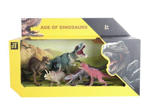 Model Dinozor Seti 5 li Kız Erkek Çocuk Oyuncak Eğitici Oyuncaklar