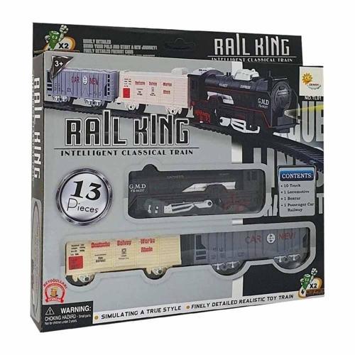 KUT.PİLLİ TREN SETİ Kız Erkek Çocuk Oyuncak Eğitici Oyuncaklar