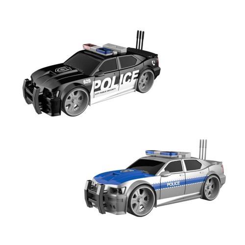 WY620 1:16 Sürtmeli Sesli Işıklı Polis Arabası Kız Erkek Çocuk Oyuncak Eğitici Oyuncaklar