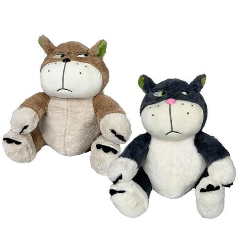 Asabi Sabri Kedi Orijinal Model Tombik Kızgın Kedi 33cm Kız Erkek Çocuk Oyuncak Eğitici Oyuncaklar