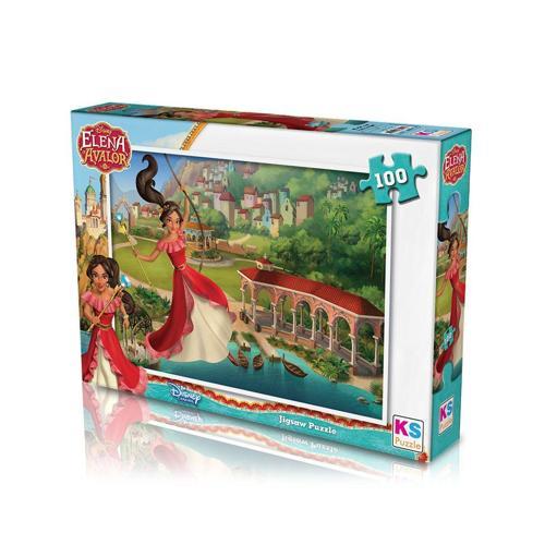 ELN714 KS Elena / 100 Parça Puzzle Kız Erkek Çocuk Oyuncak Eğitici Oyuncaklar