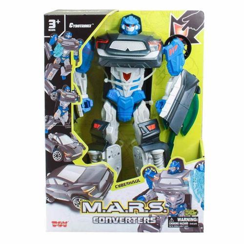 15771 2in1 M.A.R.S Sesli ve Işıklı Converters Cyberhaul Dönüşebilen Robot 37cm Kız Erkek Çocuk Oyunc
