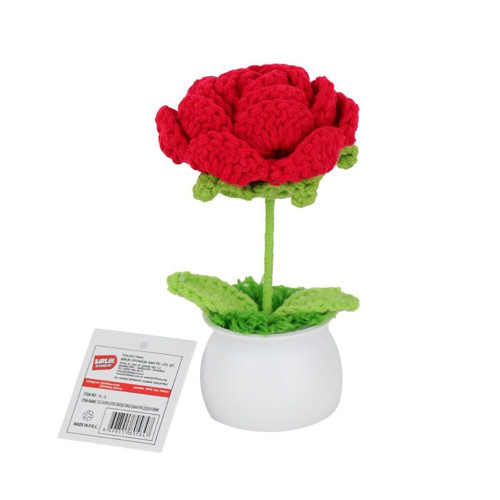 FL-5 Kroşe Örgü Şakayık Çiçek -Birliktoys Kız Erkek Çocuk Oyuncak Eğitici Oyuncaklar