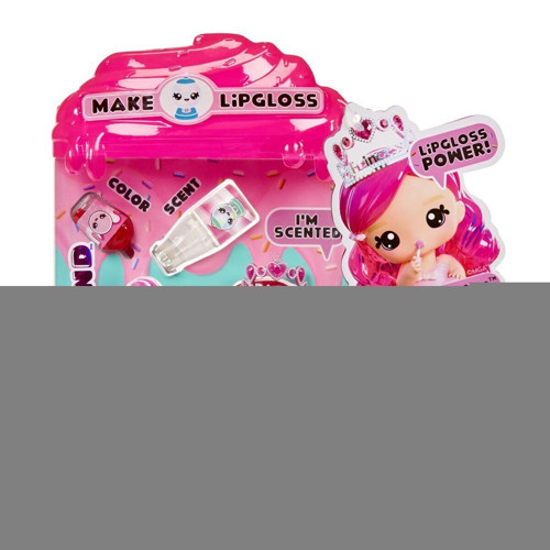 120711 Yummiland Bianca Bubblegum Bebeği ve Dudak Parlatıcısı Kız Erkek Çocuk Oyuncak Eğitici Oyunca