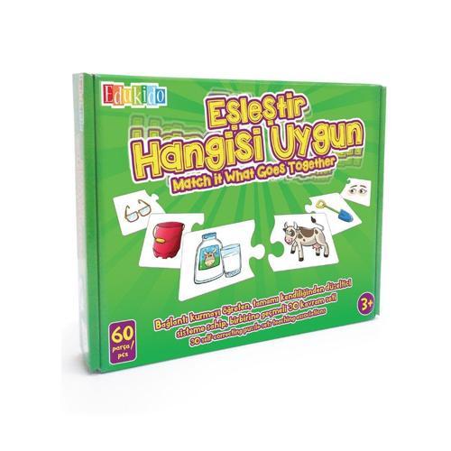 EDU-1011 Chiva Eşleştir- Hangisi Uygun Kız Erkek Çocuk Oyuncak Eğitici Oyuncaklar