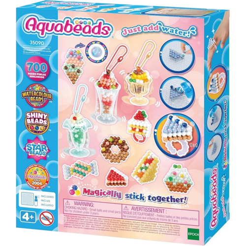 Aqua Beads Dondurma ve Tatlı Aksesuar Kiti Kız Erkek Çocuk Oyuncak Eğitici Oyuncaklar
