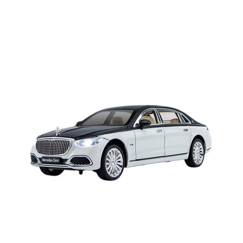 ZHD-B2409 - Vardem Çek Bırak Işıklı ve Sesli Model MB Metal Araba 1:24 Kız Erkek Çocuk Oyuncak Eğiti