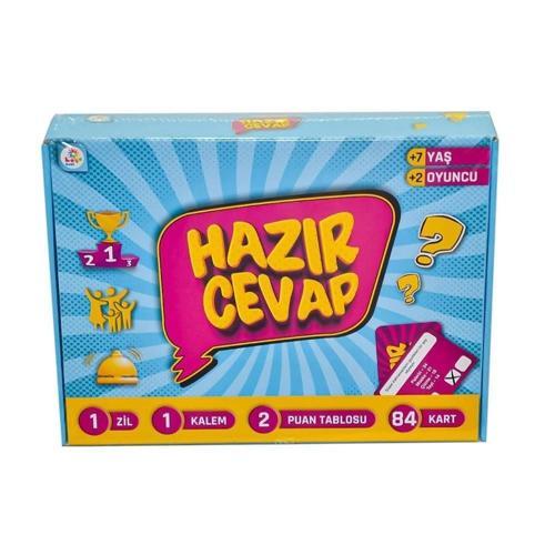 HAZIR CEVAP KUTU OYUNU - 92087 Kız Erkek Çocuk Oyuncak Eğitici Oyuncaklar