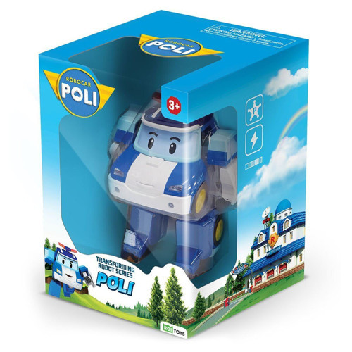 POLI MRT-0650 Robocar Poli Transforming Robot Poli Figür Kız Erkek Çocuk Oyuncak Eğitici Oyuncaklar
