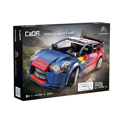 C51078W Cada 2008 Citroen C4 WRC Blok Seti 329 Parça -Vagon life Kız Erkek Çocuk Oyuncak Eğitici Oyu