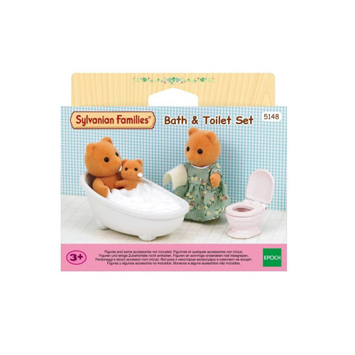 5148 Sylvanian Families Banyo ve Tuvalet Seti (figürler dahil değildir) +3 yaş Kız Erkek Çocuk Oyunc