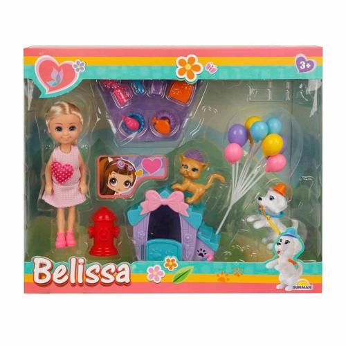 2975 Belissa ve Sevimli Hayvanları - 1adet Stokta Olan Gönderilir Kız Erkek Çocuk Oyuncak Eğitici Oy