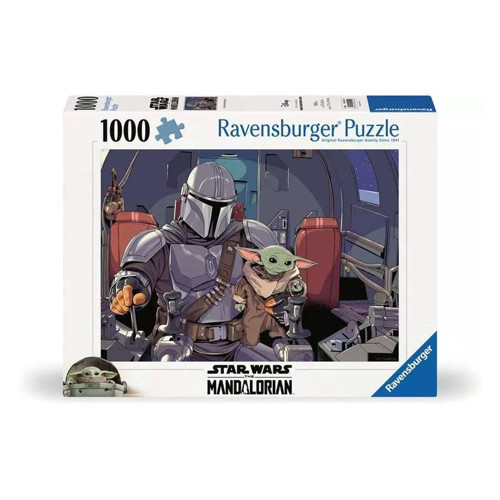 120005124 Star Wars:The Mandalorian 1000 parça Ravensburger Puzzle Kız Erkek Çocuk Oyuncak Eğitici O