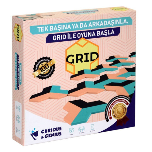 ZMK-55081 Grid Oyunu -Özaydınlar Kız Erkek Çocuk Oyuncak Eğitici Oyuncaklar