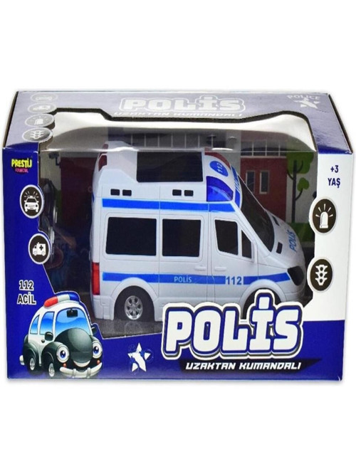 KUTULU KUMANDALI POLİS Kız Erkek Çocuk Oyuncak Eğitici Oyuncaklar