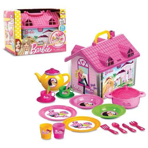 Barbie Ev Çay Set Kız Erkek Çocuk Oyuncak Eğitici Oyuncaklar