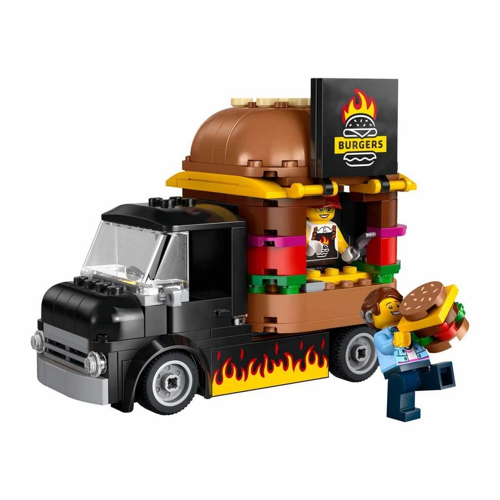 LEGO City Hamburger Kamyonu 60404 Kız Erkek Çocuk Oyuncak Eğitici Oyuncaklar