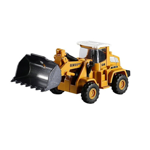 SZT-9964 Sürtmeli Metal İnşaat Aracı Kepçe Kız Erkek Çocuk Oyuncak Eğitici Oyuncaklar