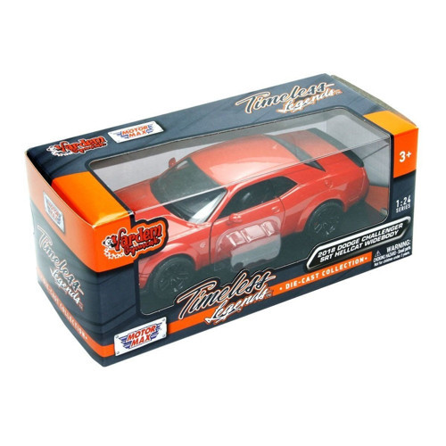 MM-79350 Dodge Challenger Srt 1:24 2018 -Vardem Kız Erkek Çocuk Oyuncak Eğitici Oyuncaklar