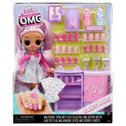 L.O.L. Surprise Sweet Nails OMG Kitty K Kafe Kız Erkek Çocuk Oyuncak Eğitici Oyuncaklar