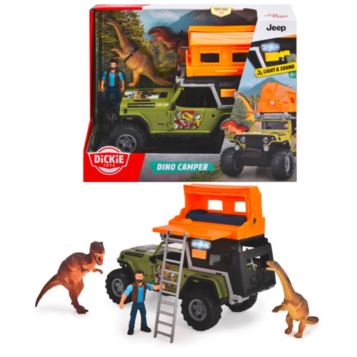 Dickie Dino Kamp Oyun Seti Kız Erkek Çocuk Oyuncak Eğitici Oyuncaklar