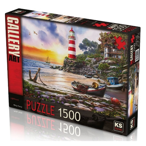 Ks Games Lighthouse Puzzle 1500 Parça 22040 Kız Erkek Çocuk Oyuncak Eğitici Oyuncaklar