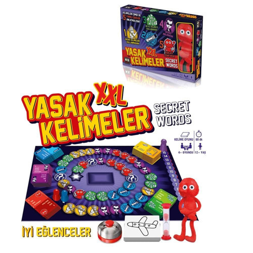 Yasak Kelimeler XXL Kız Erkek Çocuk Oyuncak Eğitici Oyuncaklar