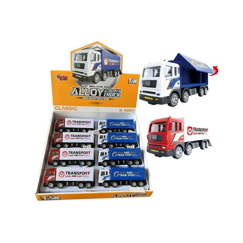 YH-711-61A SÜRTMELİ METAL 1:50 KAPALI KASA Kız Erkek Çocuk Oyuncak Eğitici Oyuncaklar