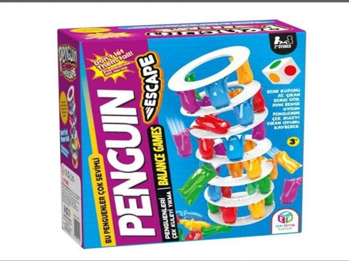 1160 Penguin Escape - Denge Oyunu Kız Erkek Çocuk Oyuncak Eğitici Oyuncaklar