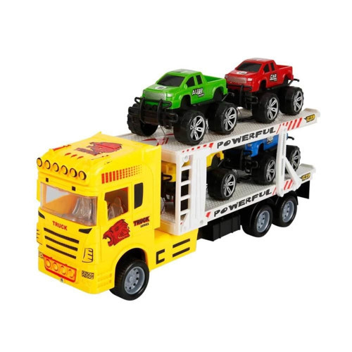 1:32 Maxx Wheels Transporter Tır 32cm. Kız Erkek Çocuk Oyuncak Eğitici Oyuncaklar
