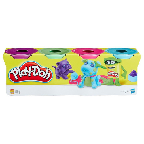 B5517 Play-Doh 4'lü Hamur / +2 yaş Kız Erkek Çocuk Oyuncak Eğitici Oyuncaklar
