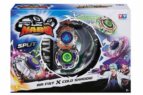 Infinity Nado Split Metal 2´li Set Air Fist Cold Shadow Kız Erkek Çocuk Oyuncak Eğitici Oyuncaklar