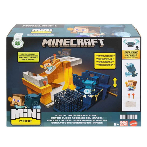 HXT72 Minecraft Warden Oyun Seti Kız Erkek Çocuk Oyuncak Eğitici Oyuncaklar