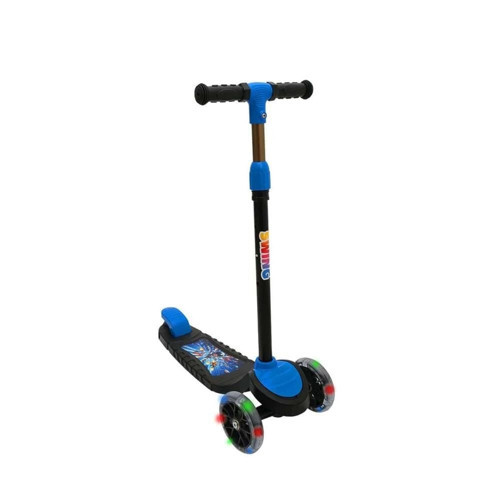 SWİNG SCOOTER MAVİ IŞIKLI Kız Erkek Çocuk Oyuncak Eğitici Oyuncaklar