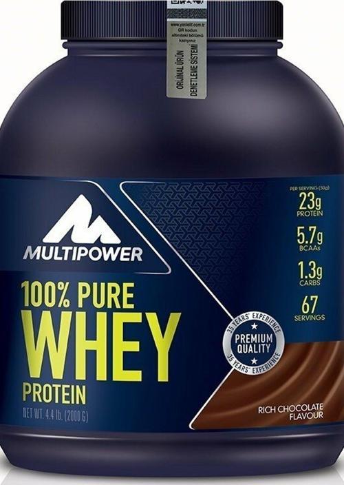 %100 Pure Whey Protein 2000 Gr - ÇİKOLATA