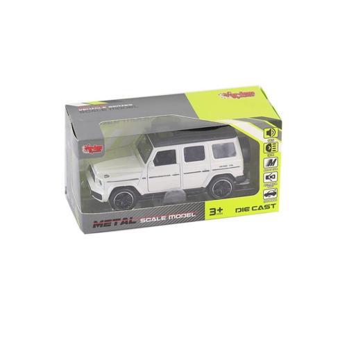 KM-3261B-Vardem Kutulu Çek Bırak 1:32 Işıklı Ve Sesli Metal Jeep Kız Erkek Çocuk Oyuncak Eğitici Oyu