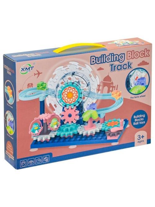 DÖNME DOLAP LUNAPARK BLOK OYUN SETİ Kız Erkek Çocuk Oyuncak Eğitici Oyuncaklar