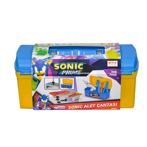 03825 Sonıc Alet Çanta - Fen Toys Kız Erkek Çocuk Oyuncak Eğitici Oyuncaklar
