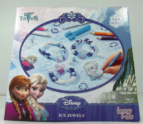 Disney Frozen Loom Bileklik Seti Kız Erkek Çocuk Oyuncak Eğitici Oyuncaklar