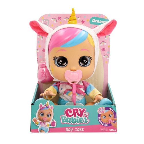 CYP00200 Cry Babies Kreş Günlük Bakım Dreamy - 921535 Kız Erkek Çocuk Oyuncak Eğitici Oyuncaklar