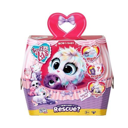 CRU09000 Scruff a Luvs Anne ve Yavrusu 30175 +3 yaş Kız Erkek Çocuk Oyuncak Eğitici Oyuncaklar