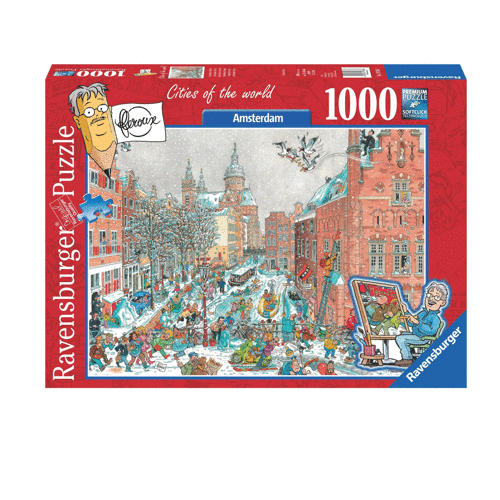 197682 Ravensburger Köy Kulübesi 1000 Parça Puzzle Kız Erkek Çocuk Oyuncak Eğitici Oyuncaklar