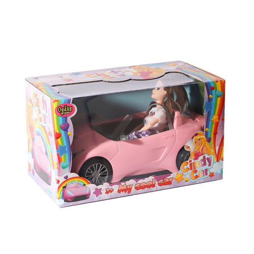 02612 Cindy Car Bebekli -1adet Stokta Olan Gönderilir Kız Erkek Çocuk Oyuncak Eğitici Oyuncaklar