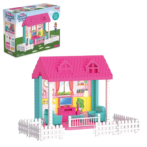 Mila'nın Bahçe Evi Kız Erkek Çocuk Oyuncak Eğitici Oyuncaklar