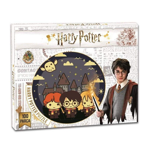 HP7559 Laço Kids Harry Potter 100 Parça Puzzle Kız Erkek Çocuk Oyuncak Eğitici Oyuncaklar