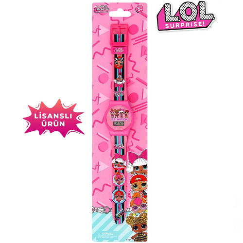 MiniFlak Lisanslı LOL Surprise LOL7153 Çocuk Kol Saati Kız Erkek Çocuk Oyuncak Eğitici Oyuncaklar
